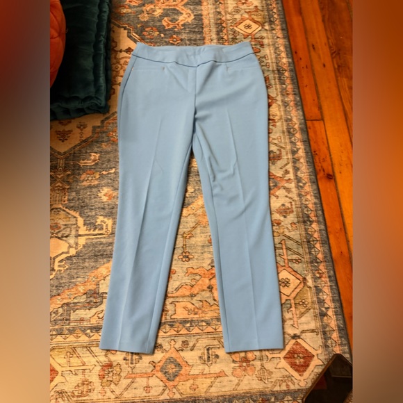 3/$25 ✨ Cato Blue Straight Leg Dress Pants Size M Classic Workwear - Picture 4 of 7